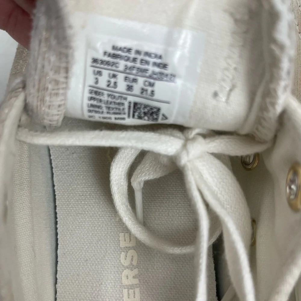 Converse Low Top Sneakers Size 3